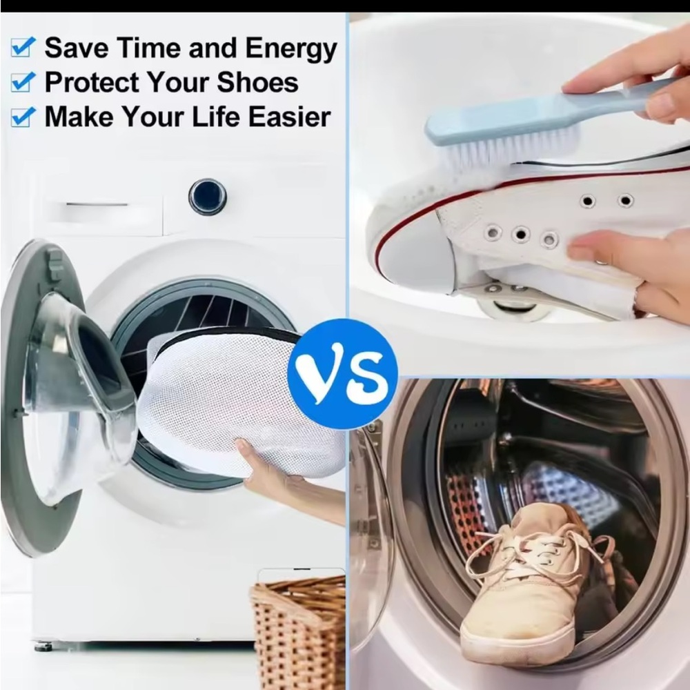 White Laundry Mesh Bag - Picture 4 of 8